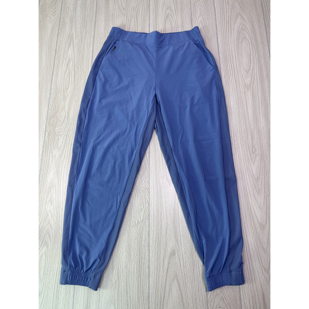Athleta Trekkie North Joggers Blue Hiking Travel Pants Women 10